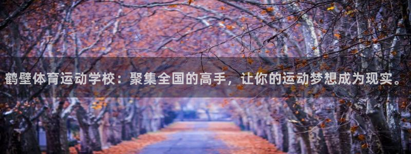 鹤壁体育运动学校：聚集全国的高手，让你的运动梦想成为现实。