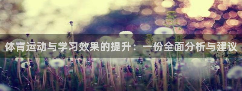 体育运动与学习效果的提升：一份全面分析与建议